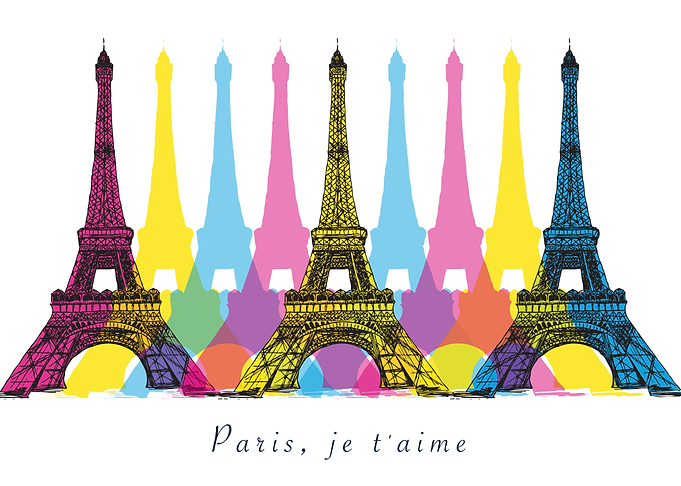 Colorful Paris