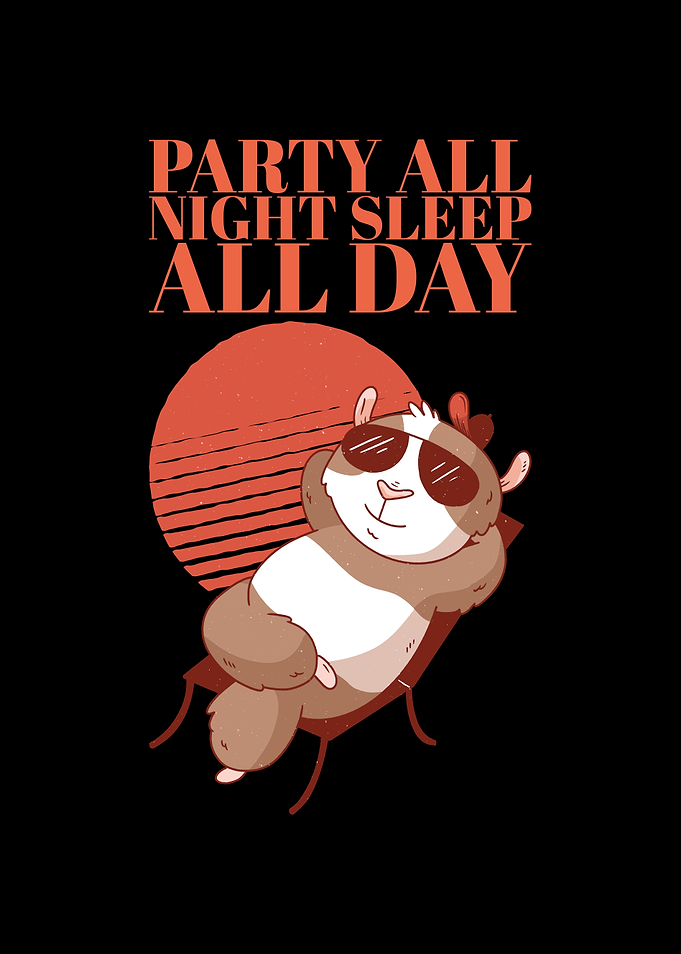 Hamsters Party All Night