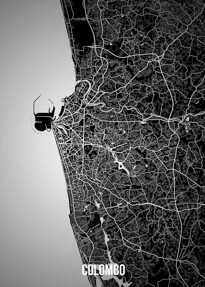 Colombo dark map