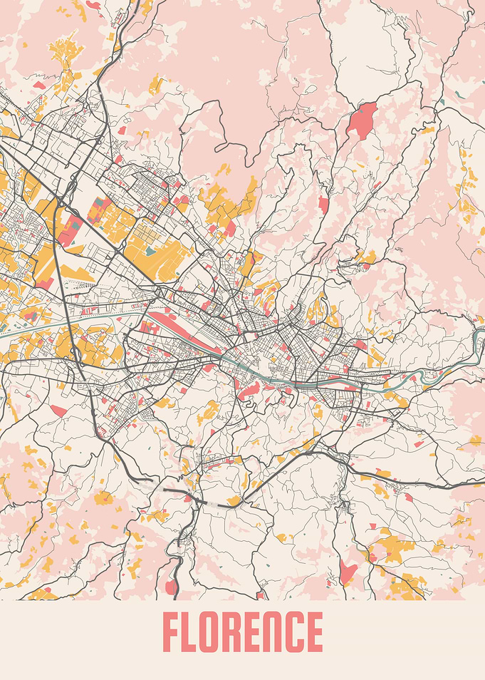 Florence Chalk Map