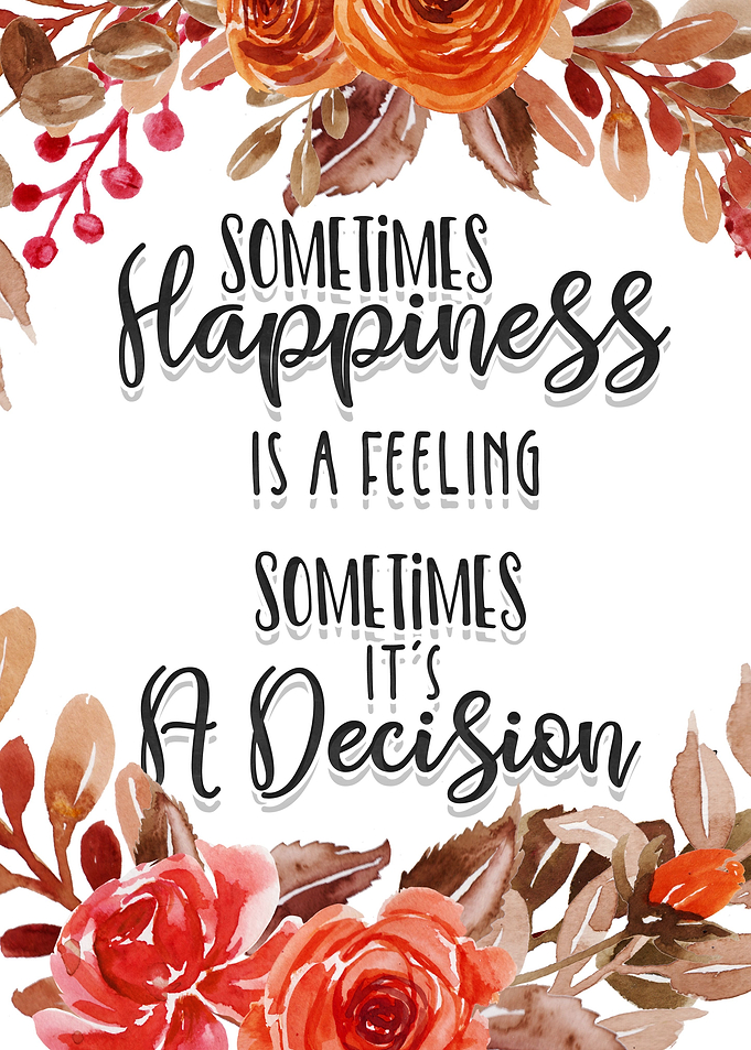 Happiness and decision