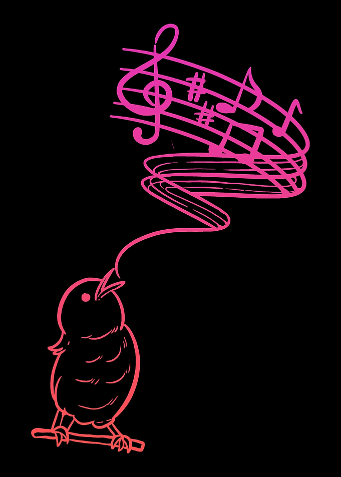 Bird Singing Nature Lover