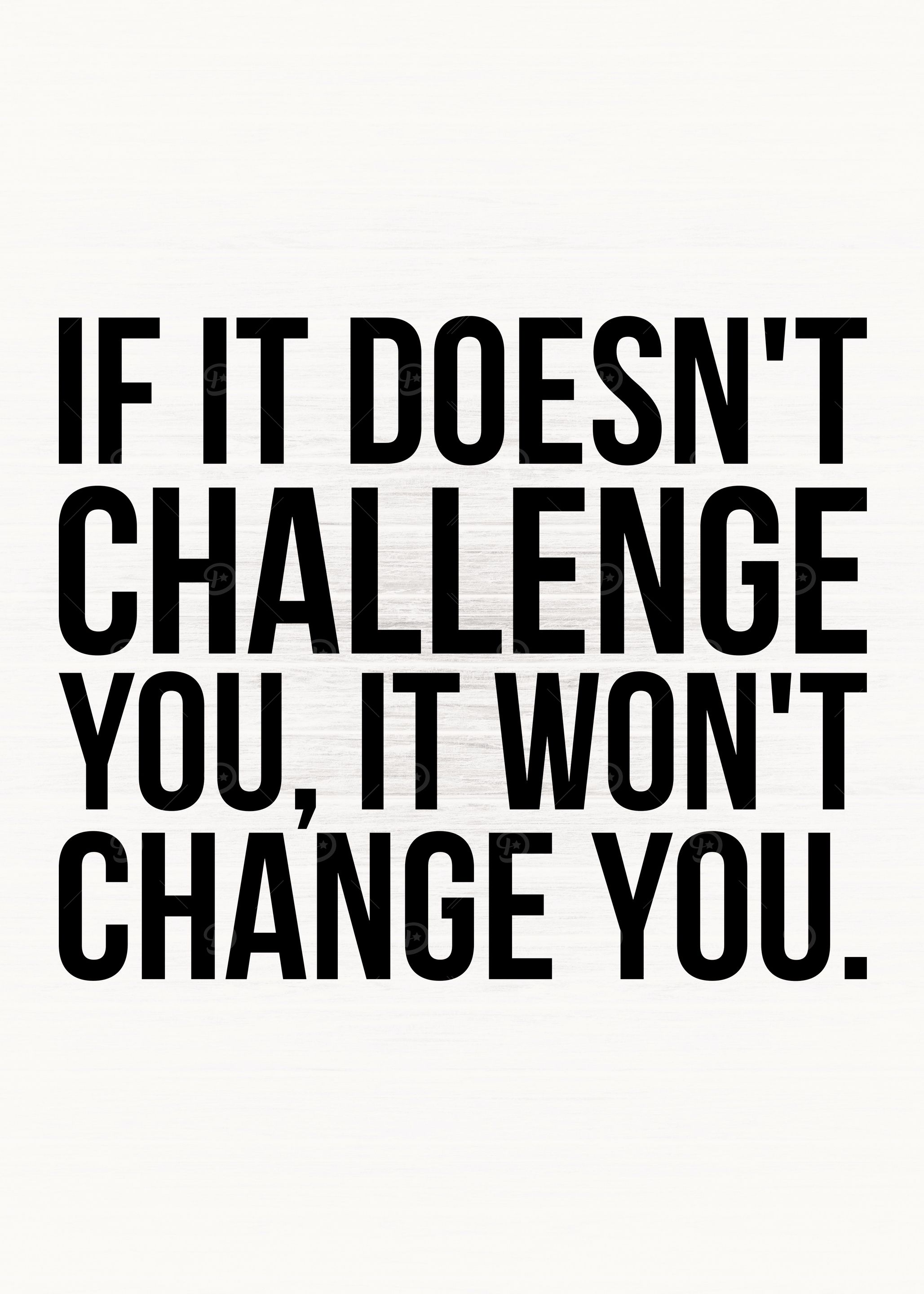 Challenge and Change