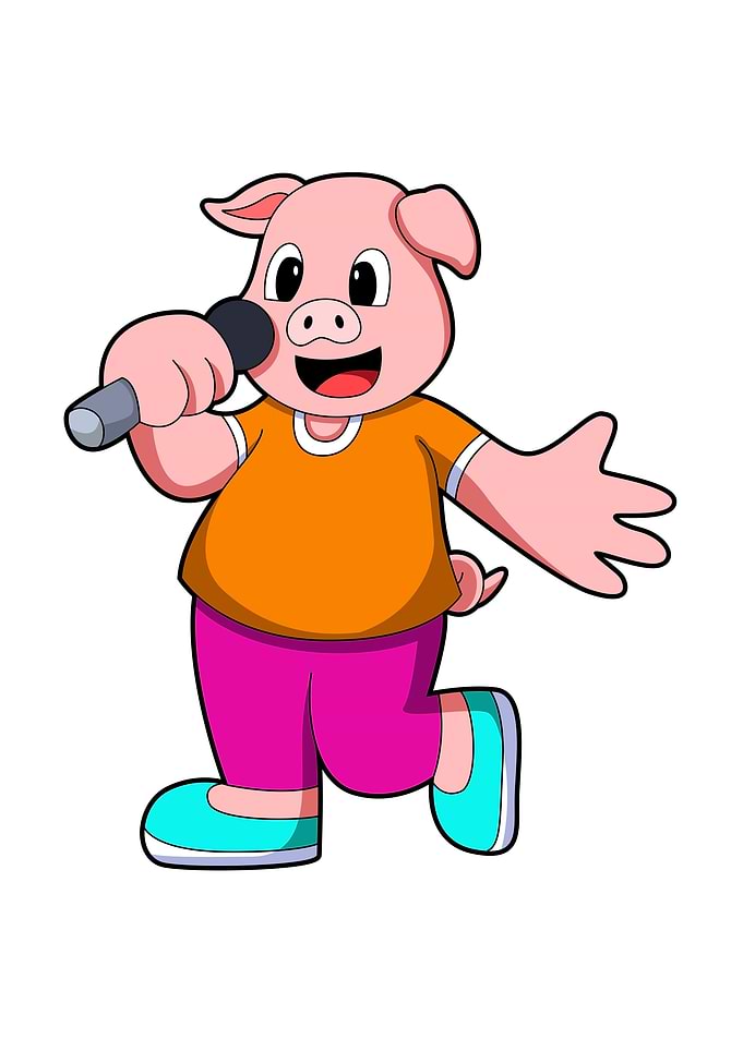 Pig Music Singer