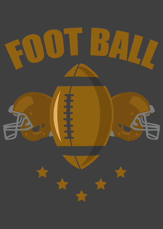 Football two helmet