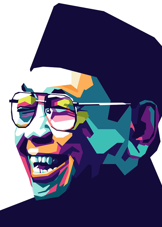 Gus Dur in Pop Art