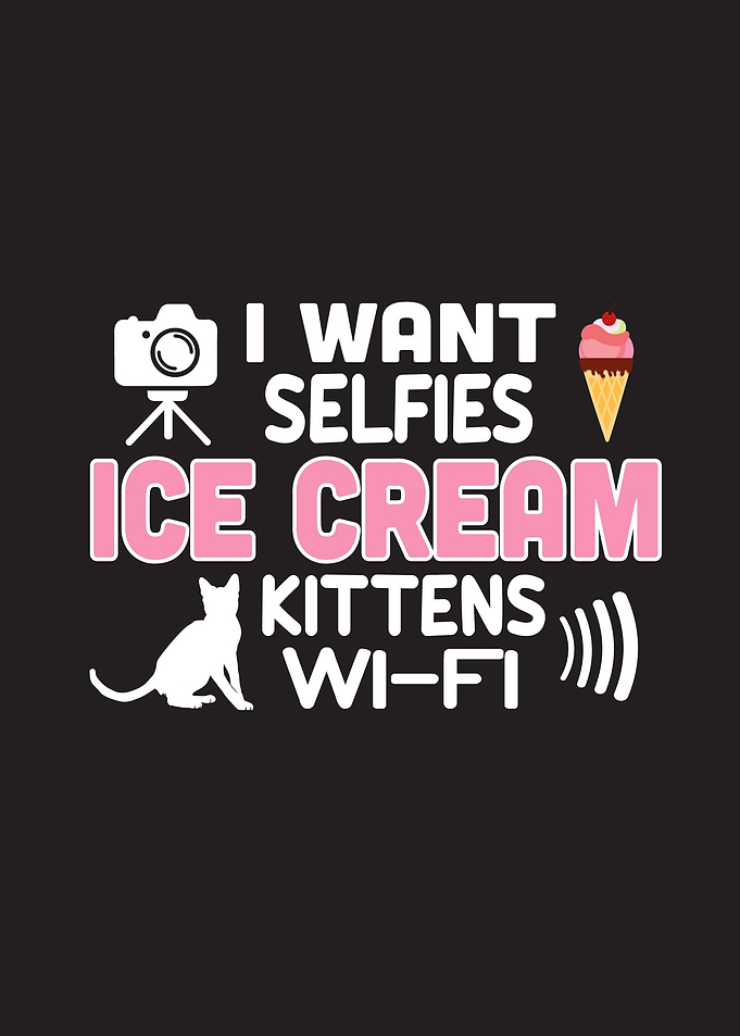 Wants Ice Cream