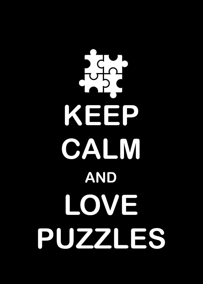 Keep calm and Love Puzzles