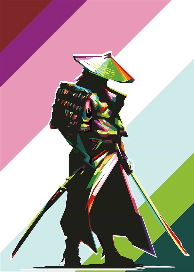 Samurai In WPAP