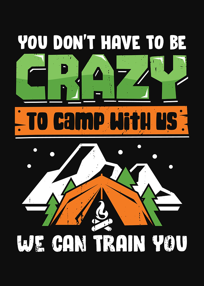 Funny Camping Design