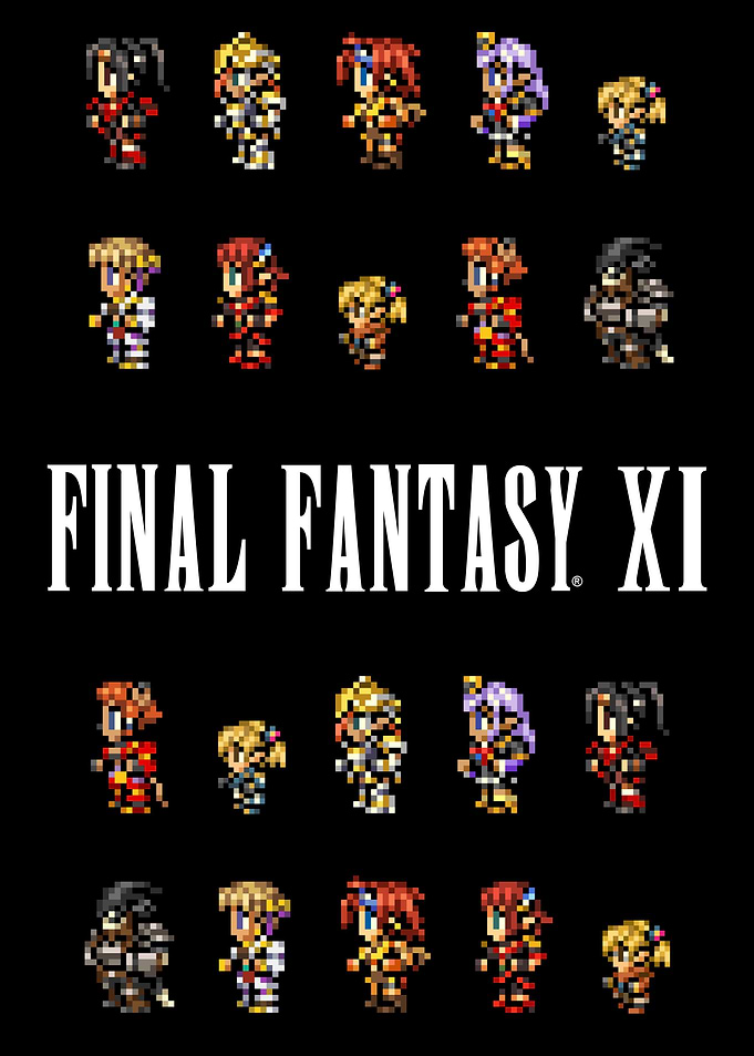 Final Fantasy XI Pixel Art