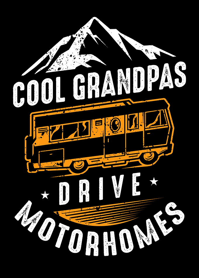 Cool Camping Grandpa