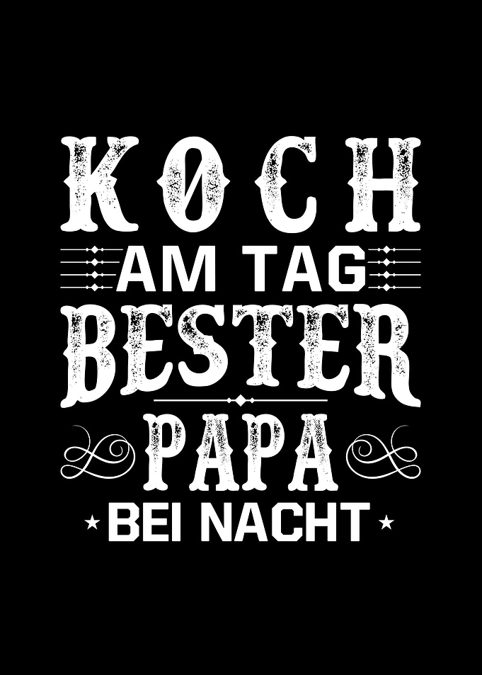 Koch Vatertag Geschenk