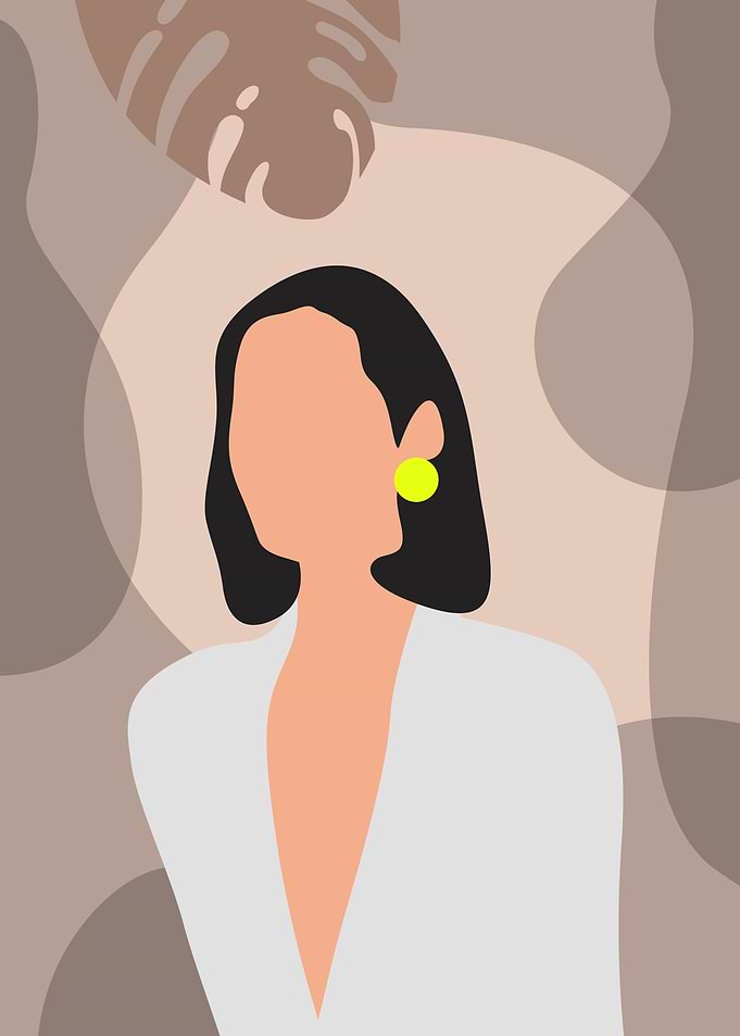 Minimalist Elegant Woman