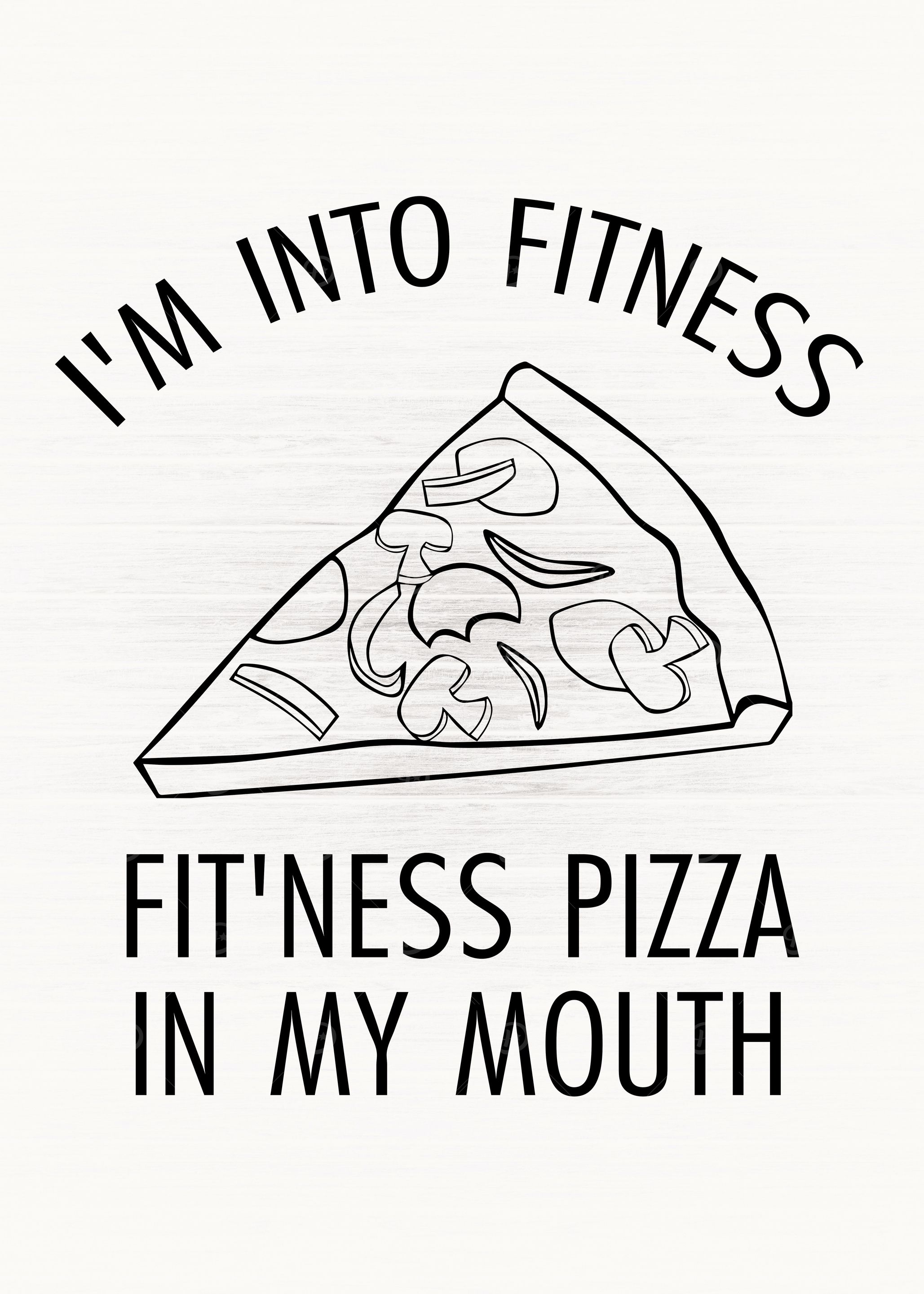 Fitness Pizza In My Mouth