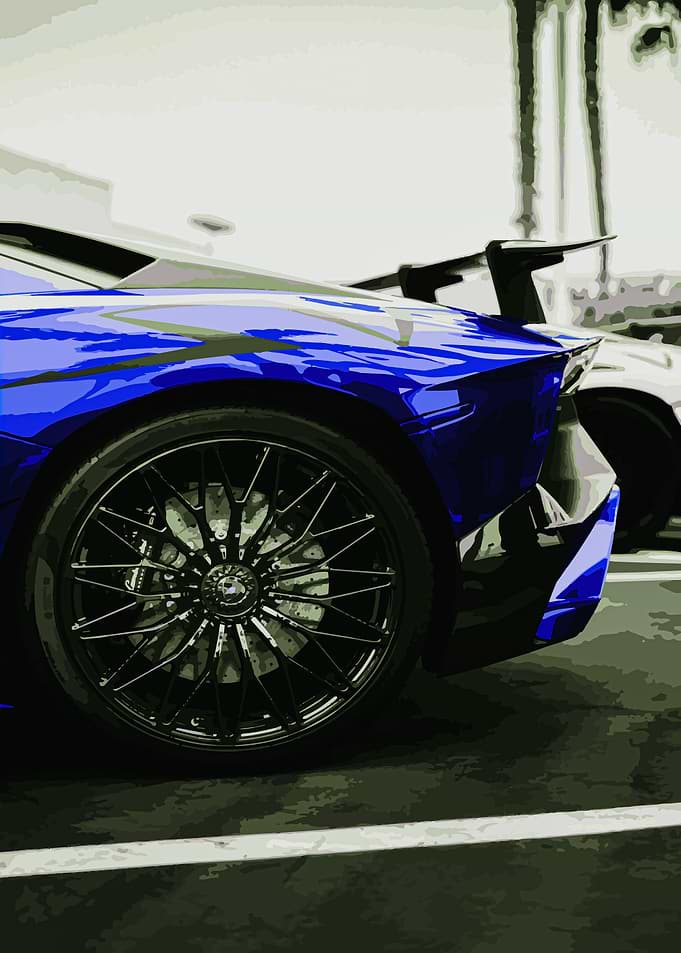 Blue Lambo