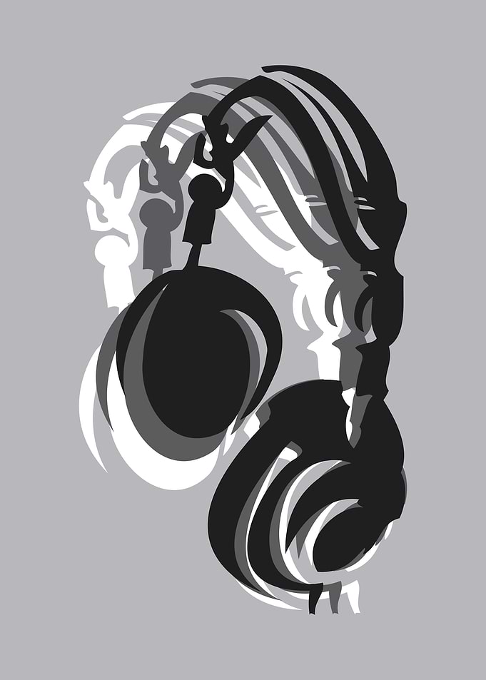 Headphones Gray