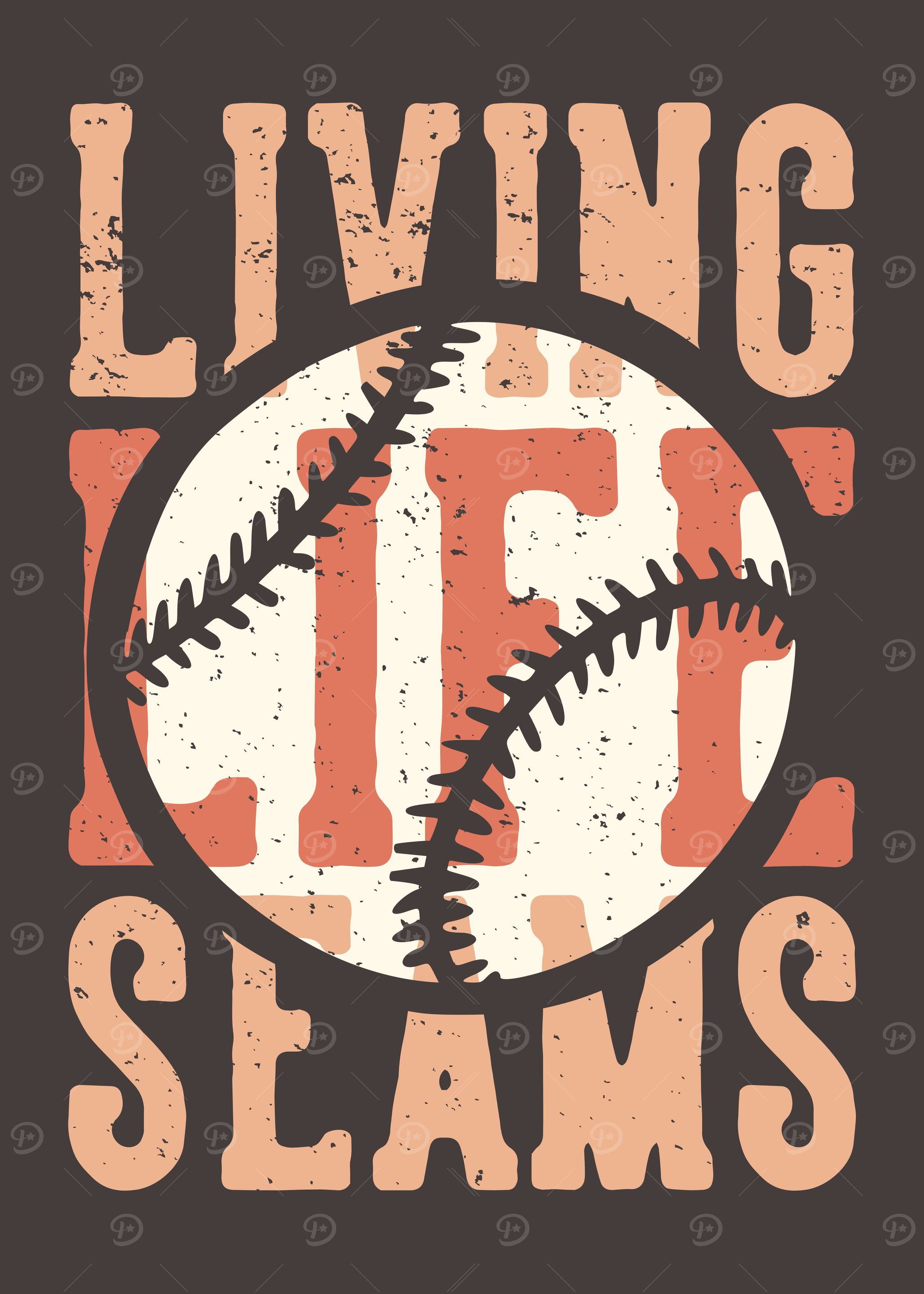 LIVING LIFE SEAMS BASEBALL