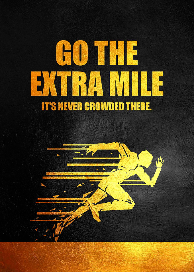 Go the Extra Mile Dyer