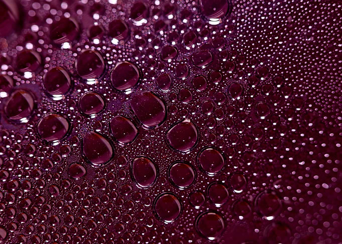 Drops wet close up prints