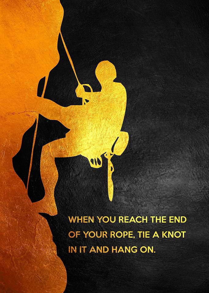 Tie a Knot and Hang On