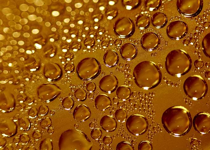 Drops wet close up prints