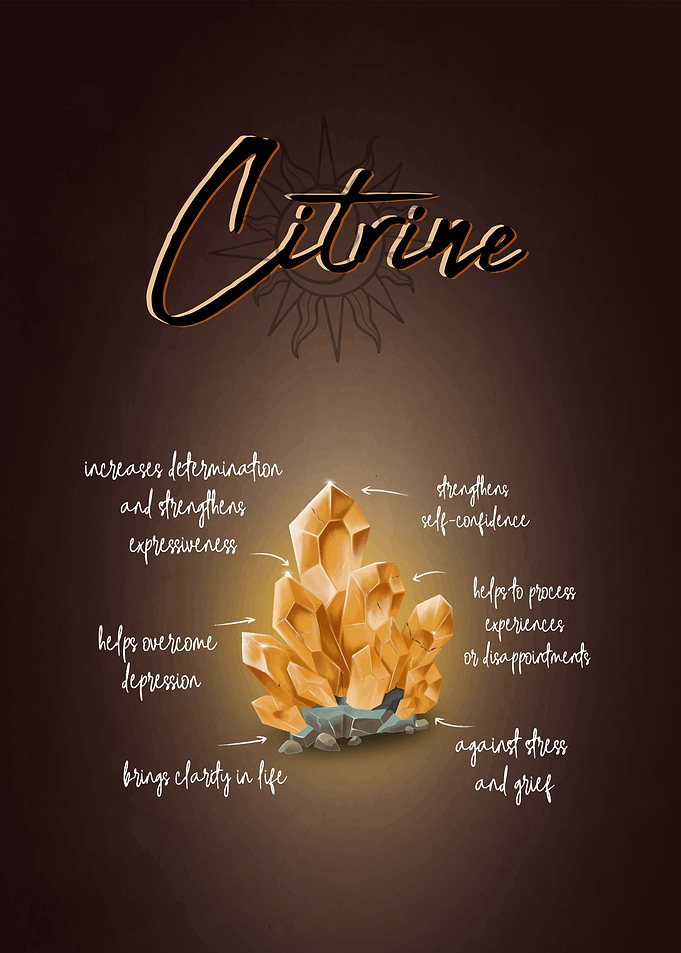 Healstone Citrine