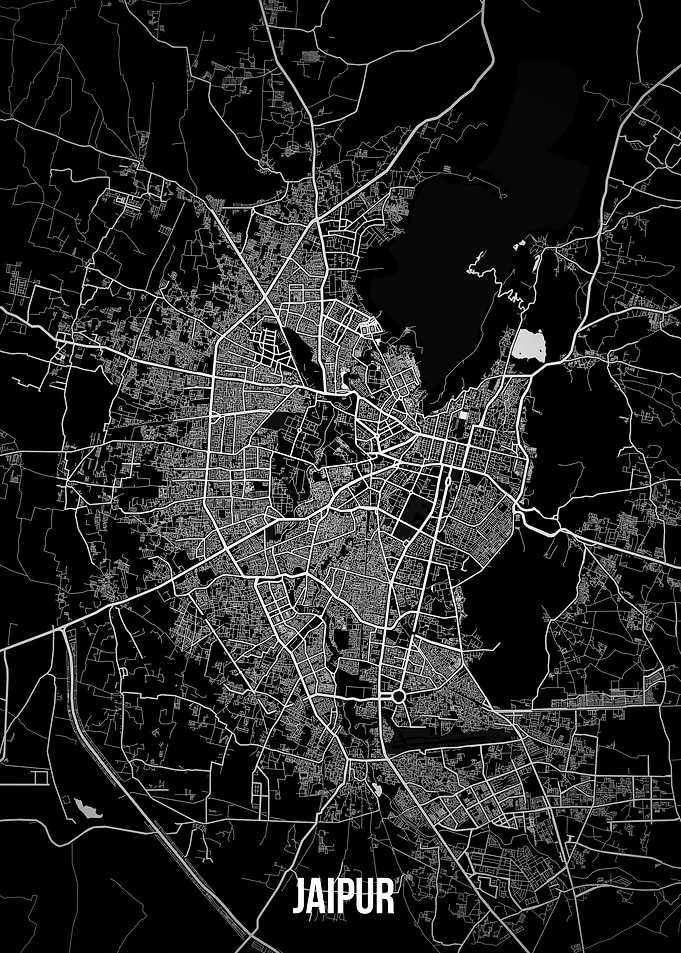 Jaipur dark map