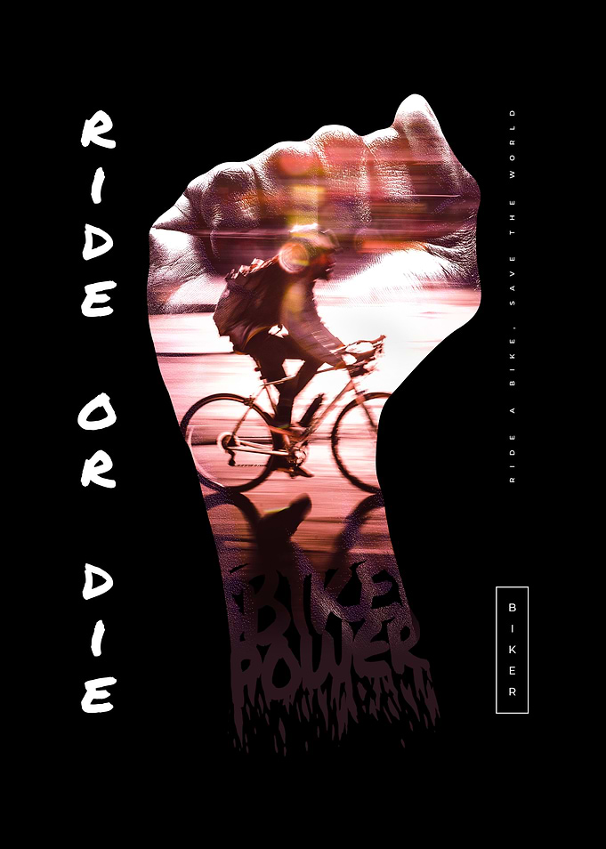 BICYCLE FIST RIDE OR DIE