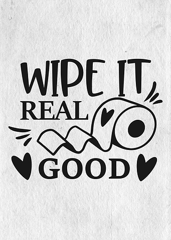 Wipe it real good