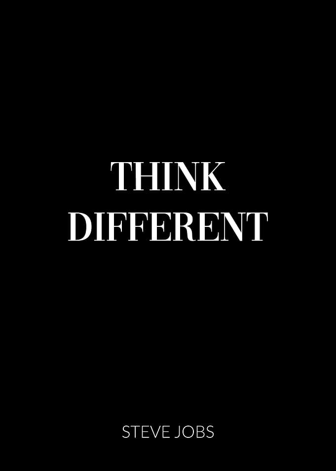 Steve Jobs Think Different