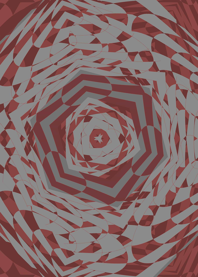 Red Floating Cube