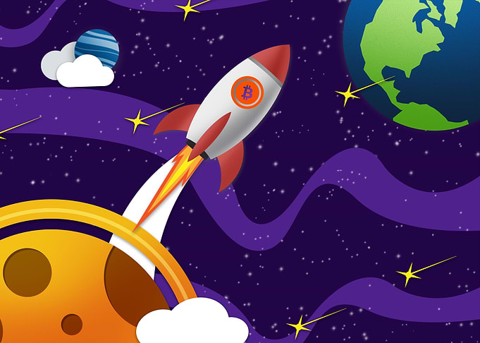 Bitcoin Rocket Space