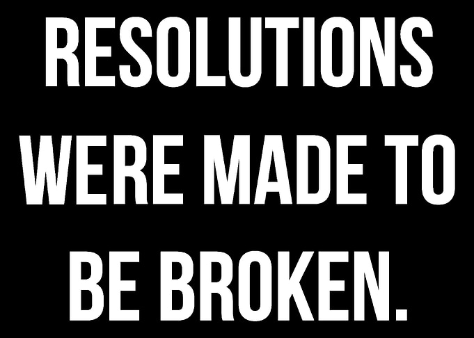 New Years Resolutions Joke