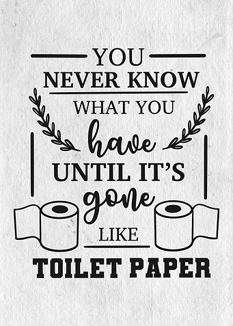 You never know