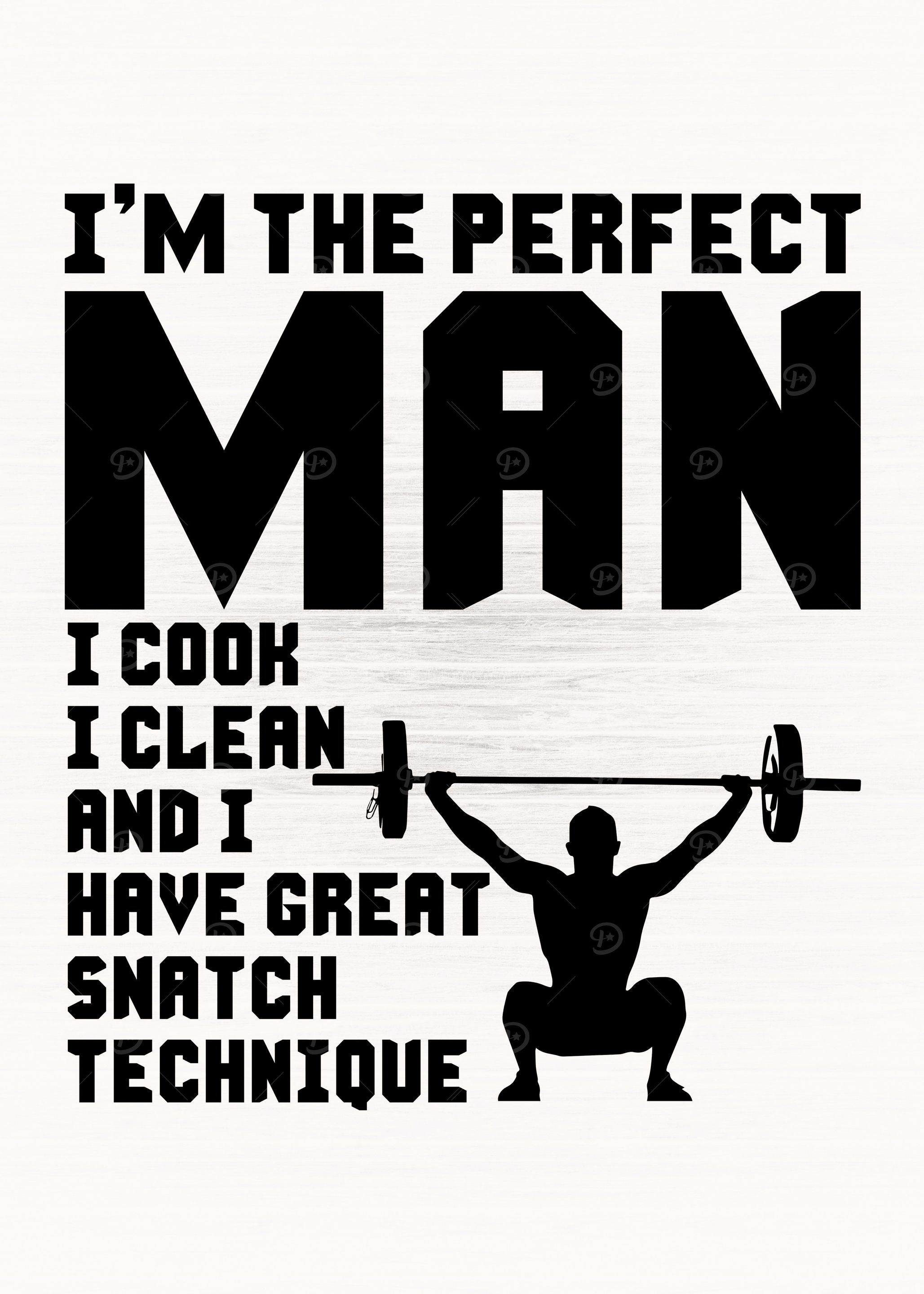 Perfect Man Funny Workout