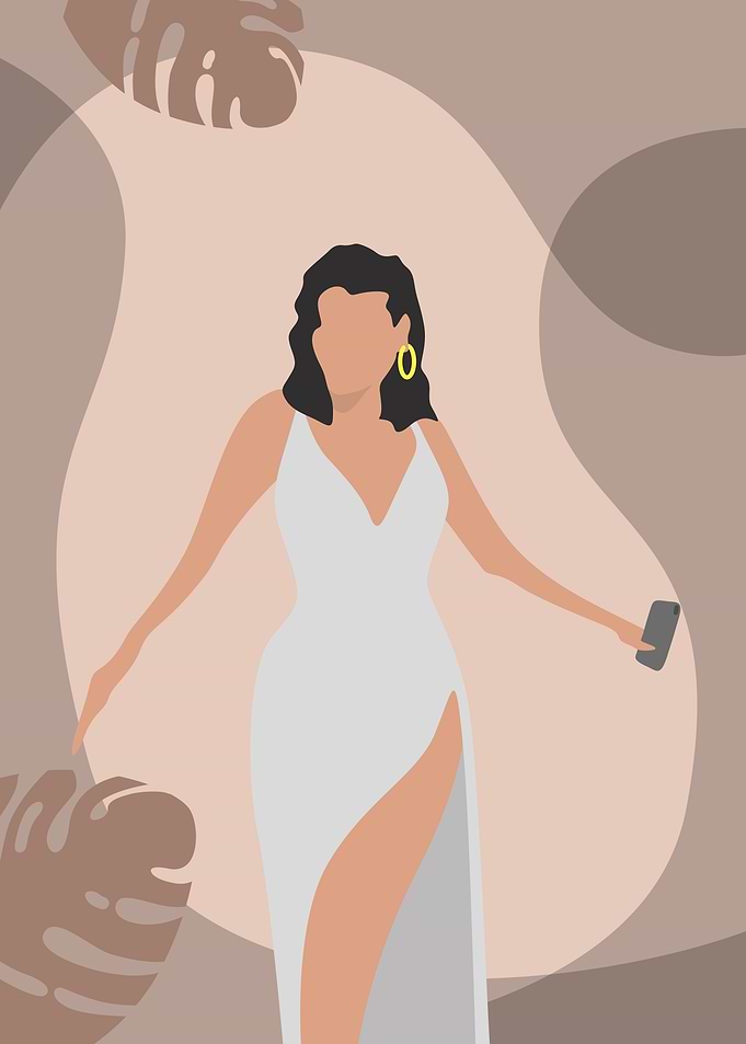 Minimalist Luxury Woman