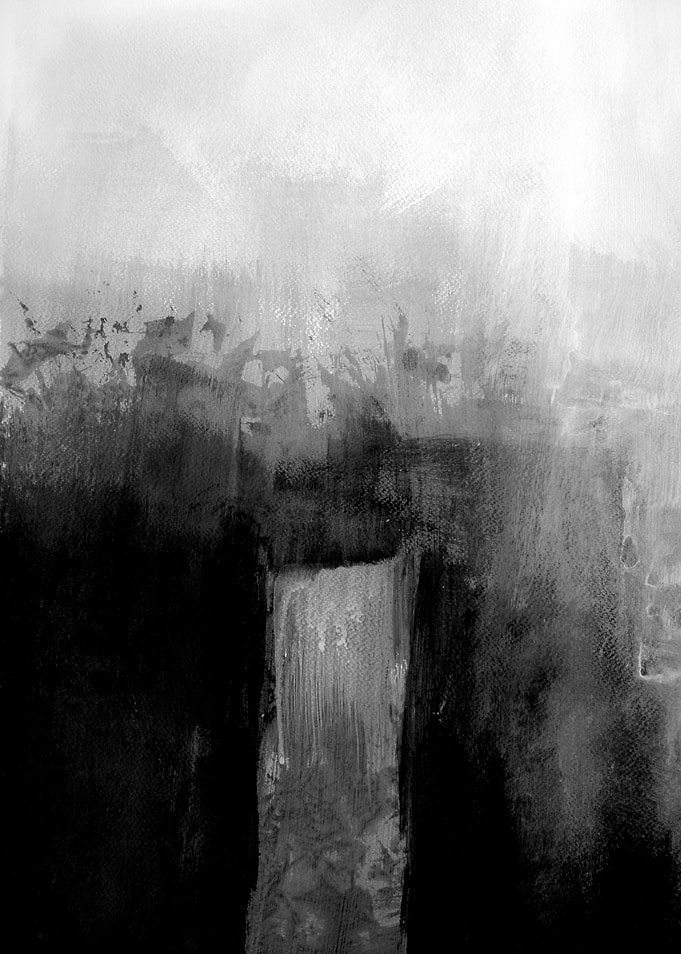 Black white abstract