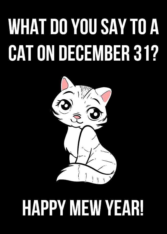 Happy Meow Year Cat Owner