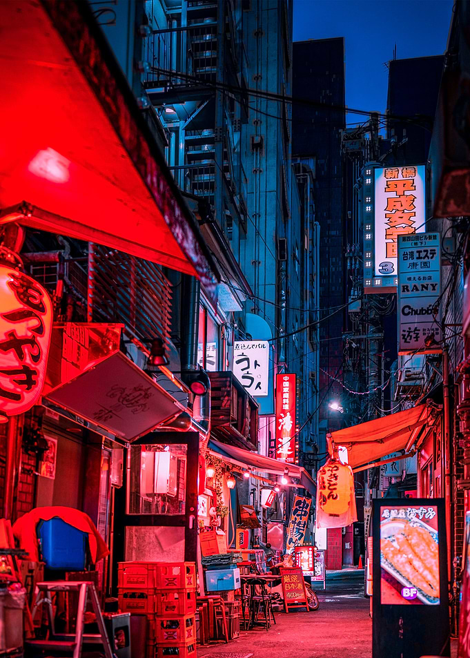 Tokyo alleyway