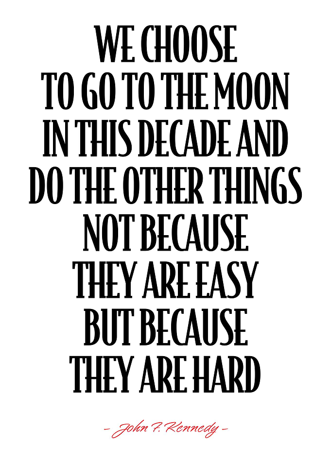 John F Kennedy Quote