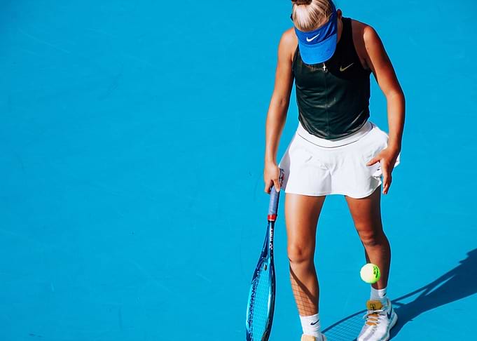 fermale tennis player