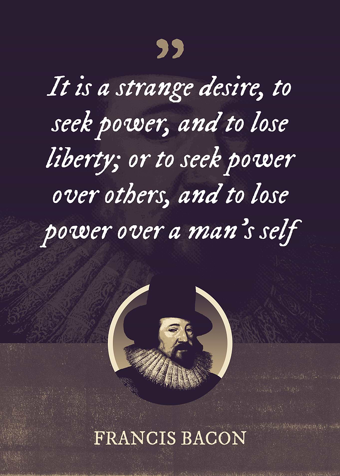 It is a strange desire to