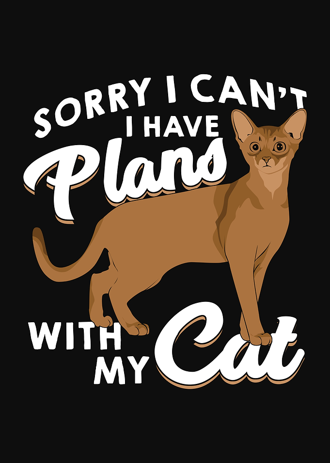 Abyssinian Cat Design