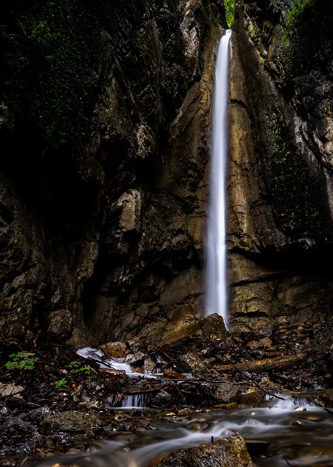 Vibrant Waterfall