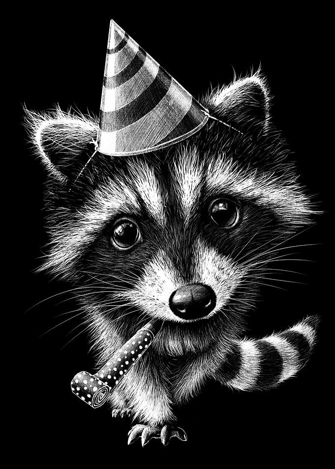 Raccoon Party