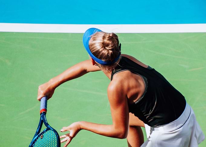 female tennis player