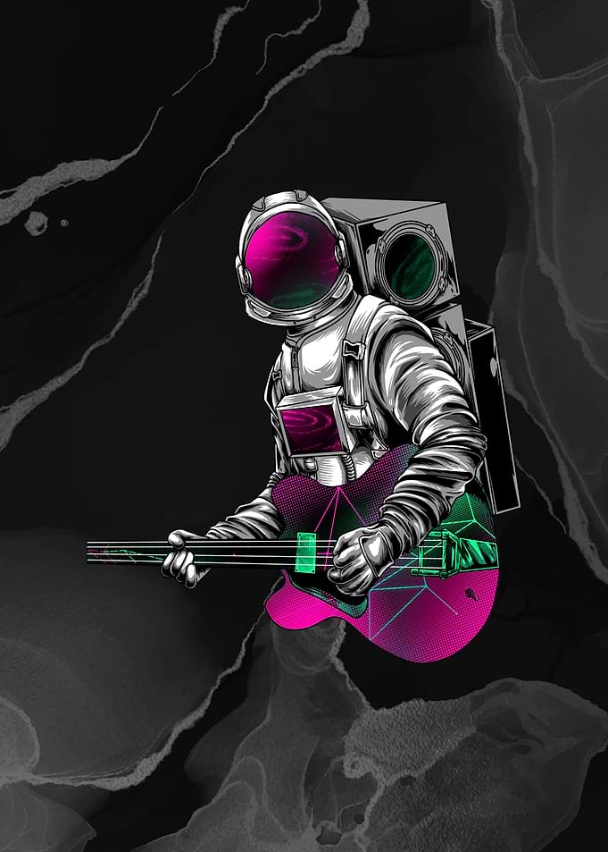 Guitarist Astronaut
