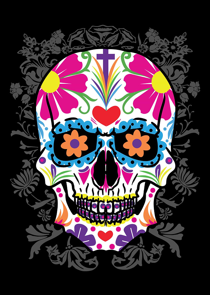 Sugar Skull Dia De Los