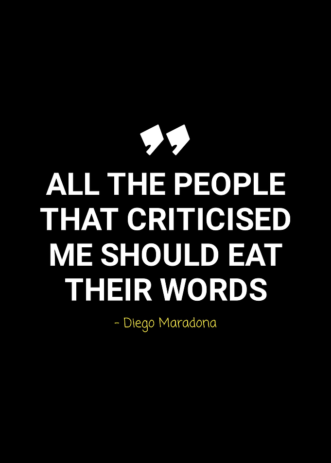 maradona quote